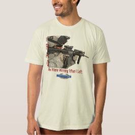 Iraks soldat, vi vann när jag Lämnat - USA T-shirt