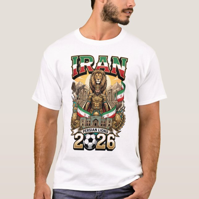 Iran 2026 Fan T-Shirt (Framsida)