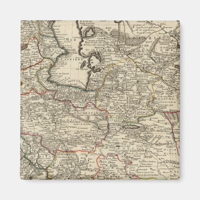 Iran, Afghanistan, Pakistan Magnet (Framsidan)