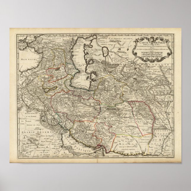 Iran, Afghanistan, Pakistan Poster (Framsidan)