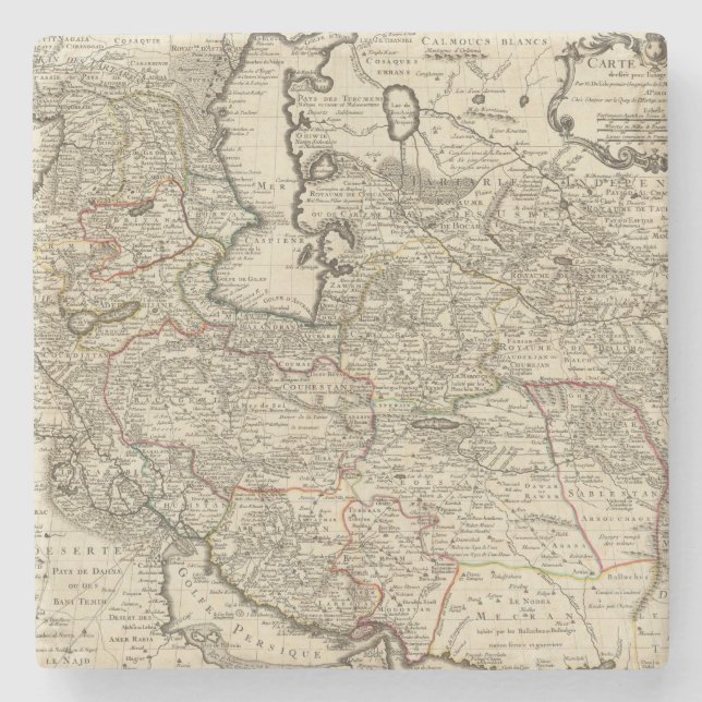 Iran Afghanistan, Pakistan Stenunderlägg (Framsidan)