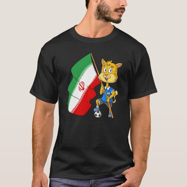 Iran Fankatt T Shirt (Framsida)