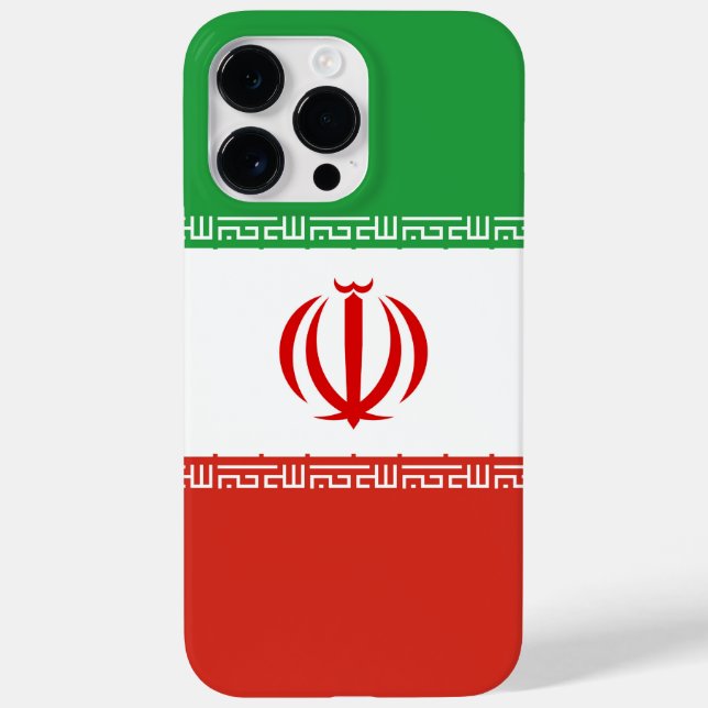 Iran flagga (Baksida)