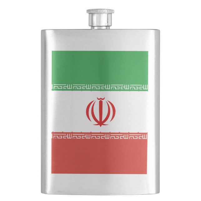Iran flagga fickplunta (Framsidan)