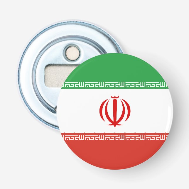 Iran flagga flasköppnare (Framsidan)