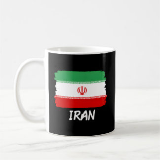 Iran Flagga Kaffemugg
