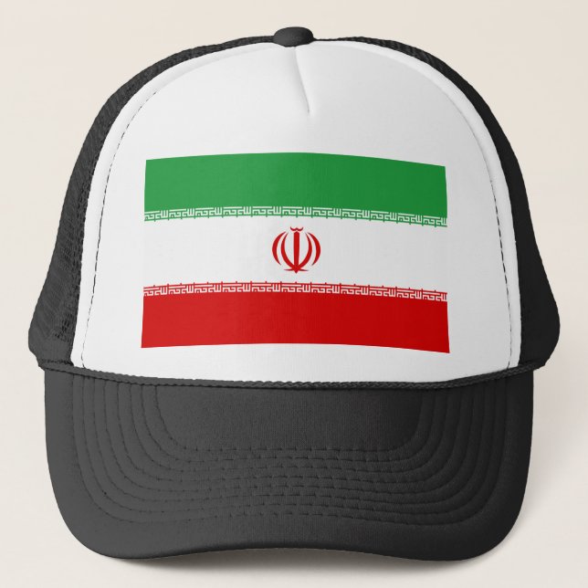 Iran Flagga Keps (Framsida)