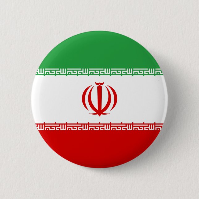 Iran flagga knapp (Framsida)