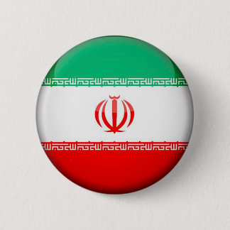 Iran Flagga Knapp