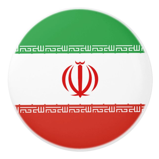 Iran flagga knopp (Framsidan)