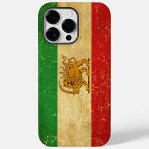 Iran Flagga Lejon och Sol Shah of Iran Flagga