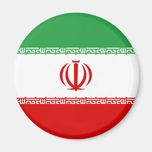 Iran Flagga Magnet