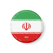 Iran Flagga Magnet