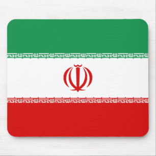 Iran flagga Mousepad Musmatta