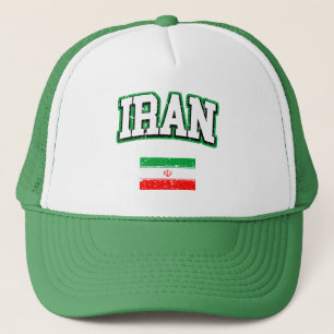 Iran Flagga Truckerkeps