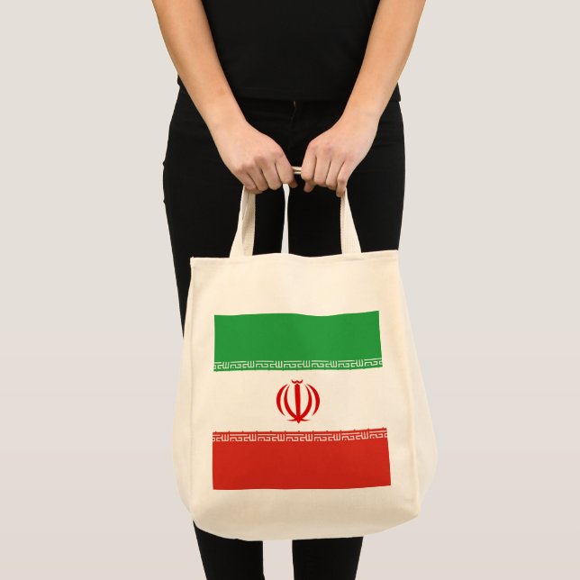 Iran flagga tygkasse (Framsida (produkt))