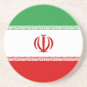 Iran Flagga Underlägg
