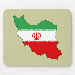 Iran flaggakarta musmatta