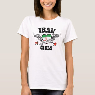 Iran har de bäst flickorna t-shirt