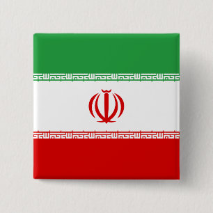 Iran (Iran) Flagga Knapp