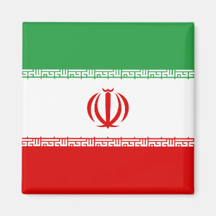 Iran (Iranska) Flagga Magnet