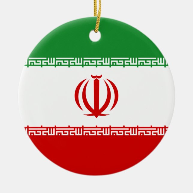Iran Julgransprydnad Keramik (Framsidan)