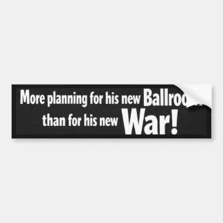 Iran-krig - Trump Bildekal