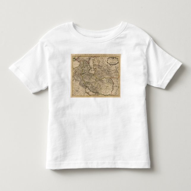 Iran och Asien T-shirt (Framsida)