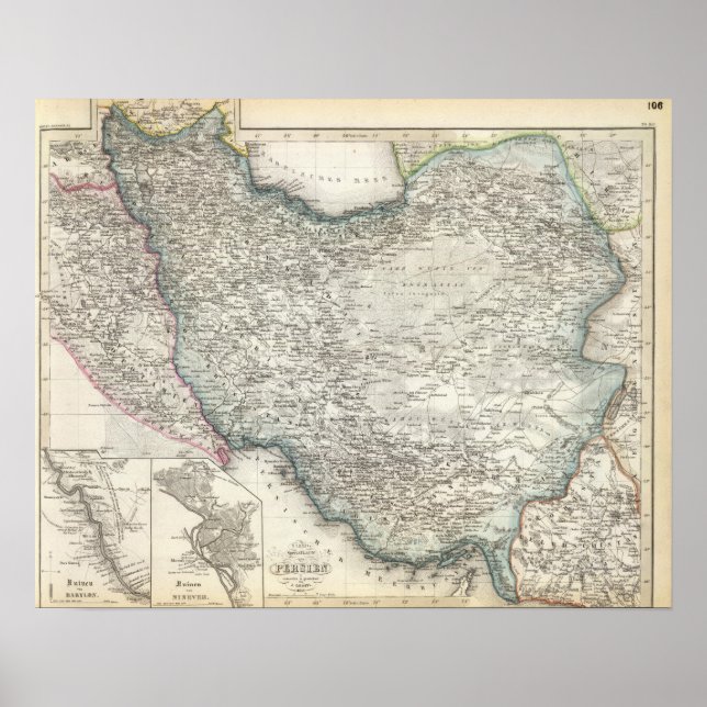 Iran och Irak Poster (Framsidan)