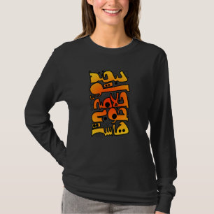 Iran och iransk dikt på farsi 0orange t shirt