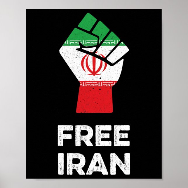 Iran Shirt Feminist Equality Iran Protests Shirt Poster (Framsidan)