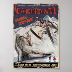 Iran ski poster
