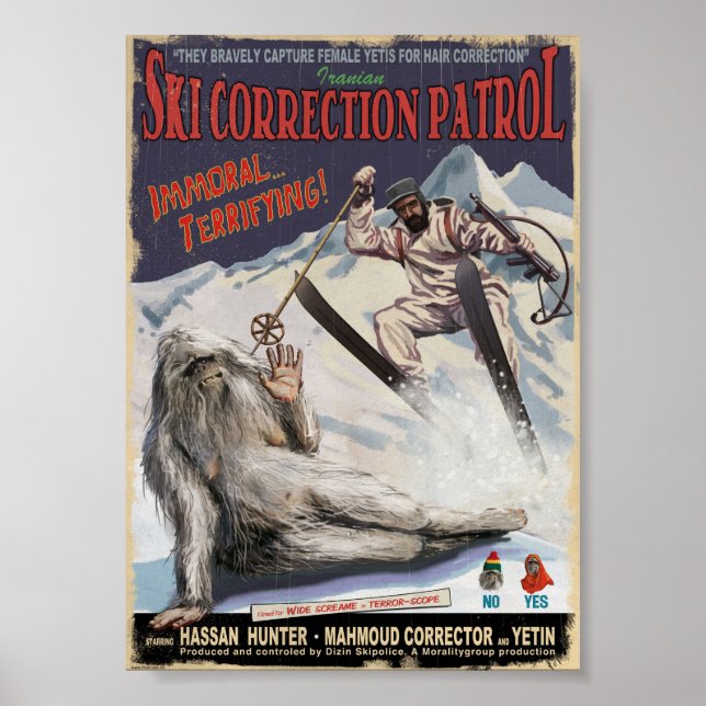 Iran ski poster (Framsidan)