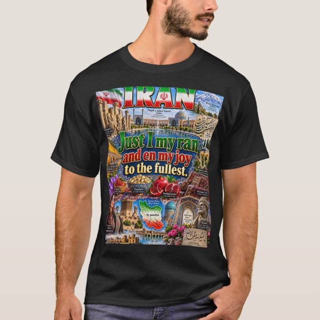 Iran T-shirt (Framsida)