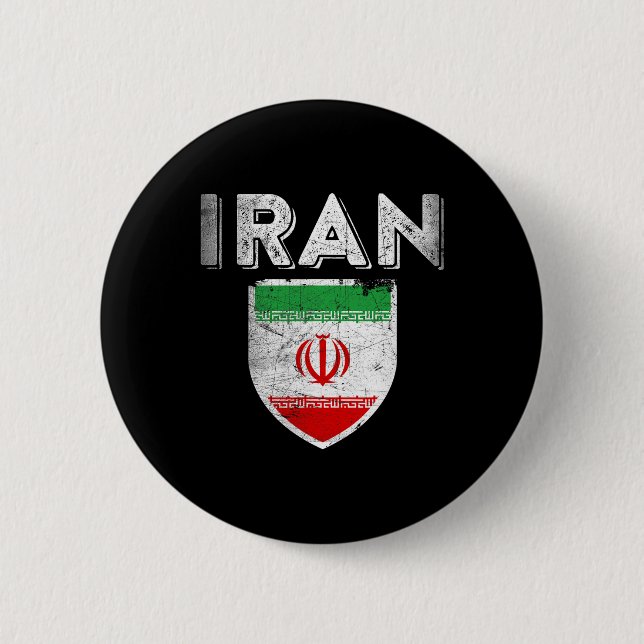 Iran Tröja iransk tröja persisk flaggskjorta fotbo Knapp (Framsida)