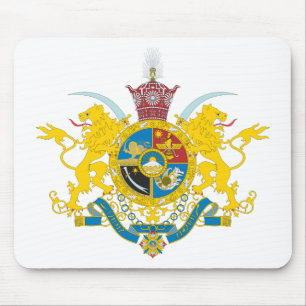 Iran vapensköld (Pahlavi dynasti 1925-1979) Musmatta