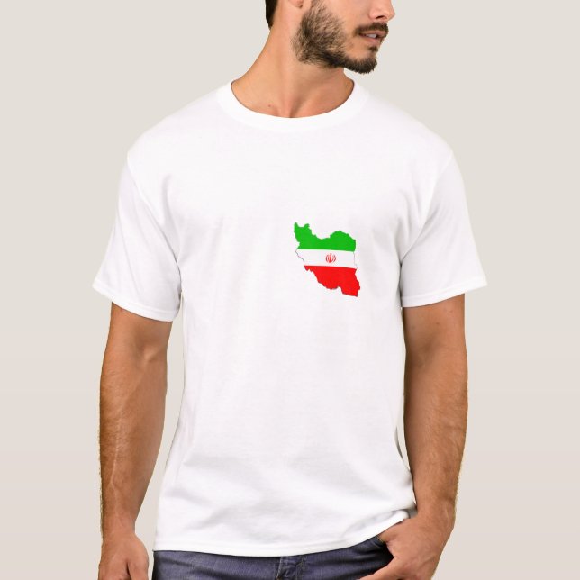 IranFlag Iran Tee Shirt (Framsida)