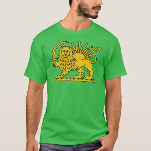 Irans belägrade Flagga Stil 1 T Shirt