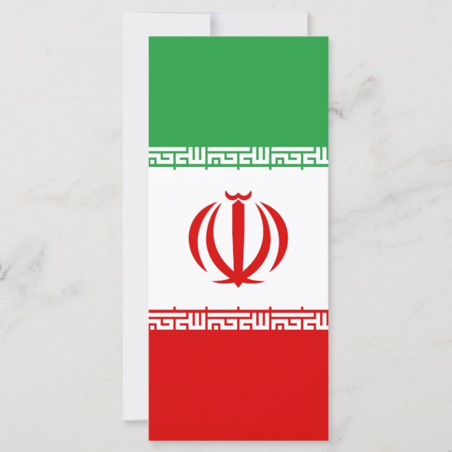 Irans flagga (Framsida)