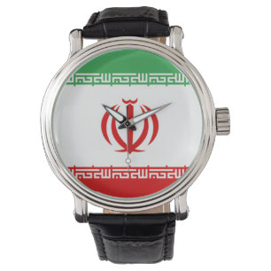 Irans flagga armbandsur