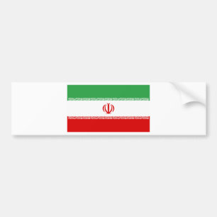 Irans flagga bildekal