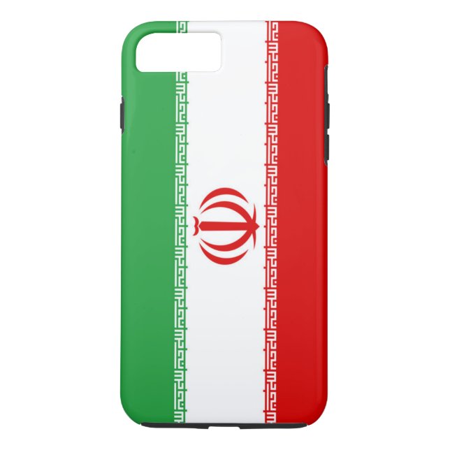 Irans flagga Case-Mate iPhone skal (Baksida)