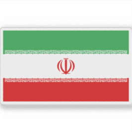 Irans flagga klistermärken