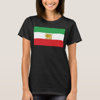Irans flagga Lejon Och Sol Shah av Iran flagga T Shirt