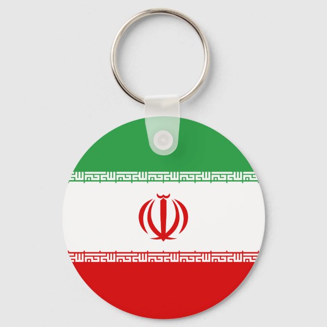Irans flagga nyckelring (Framsida)