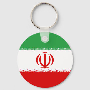 Irans flagga nyckelring