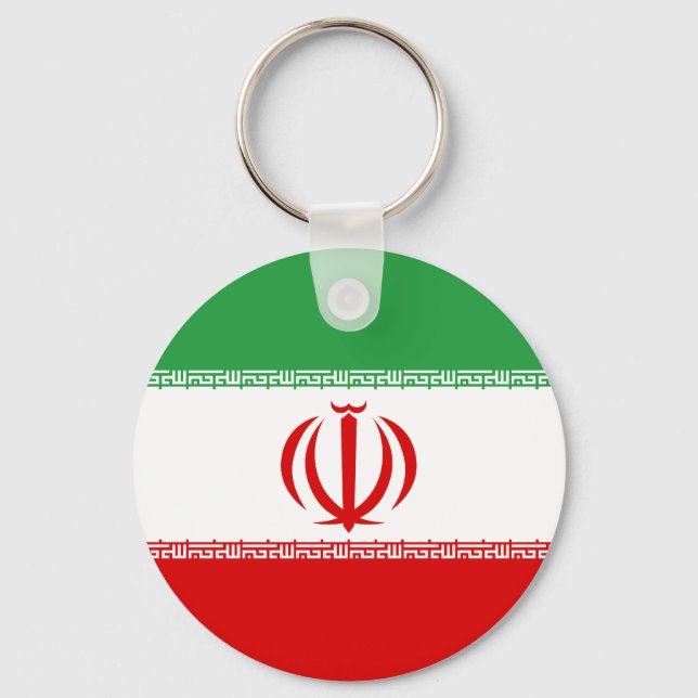 Irans flagga nyckelring (Framsida)