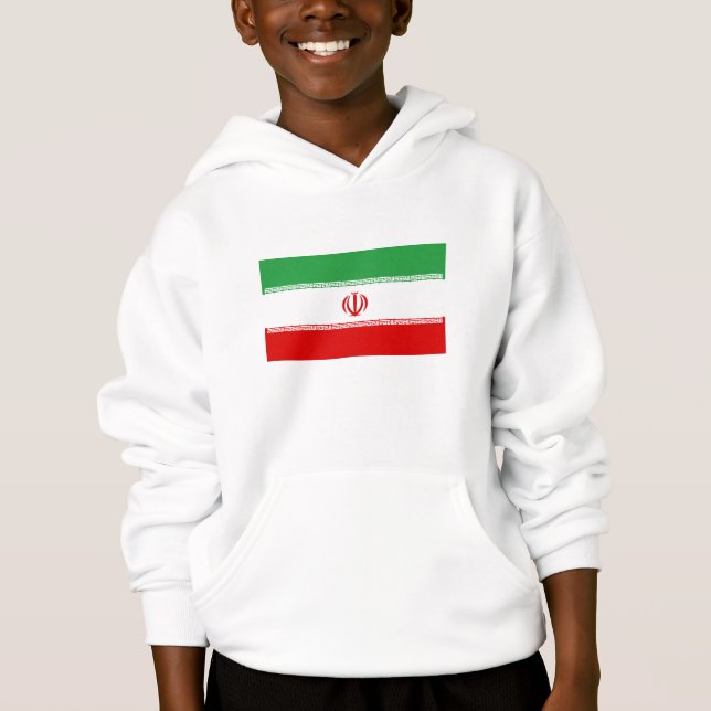 Irans flagga t shirt (Framsida)