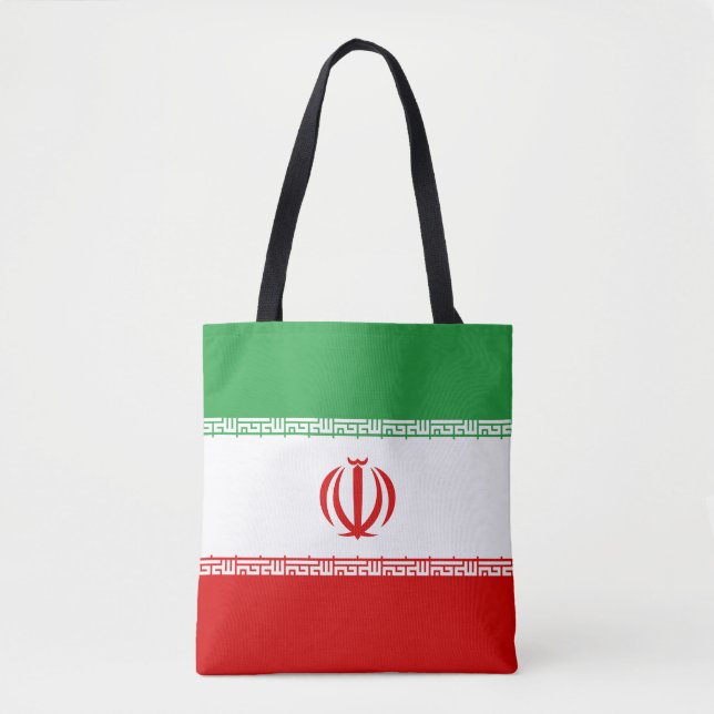 Irans flagga tygkasse (Framsida)