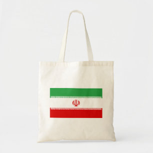 Irans flagga tygkasse